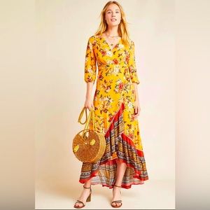 Farm Rio for Anthropologie Soigne Maxi Dress